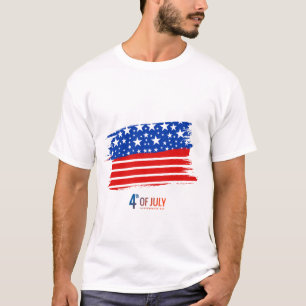 4 juli T-shirt ontwerp   patriottische onafhankeli