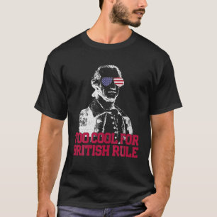 4 juli t Shirt voor mannen George Washingto