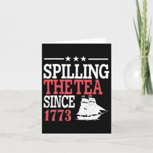 4 juli thee roddelen sinds 1773 kaart
