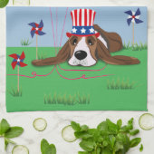 4 juli theedoek (Gevouwen)