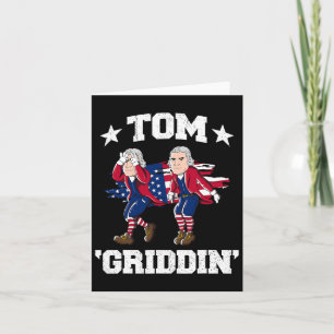 4 juli Thomas Jefferson Griddy Tom Griddin Kaart
