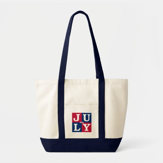 4 juli tote bag (Voorkant)