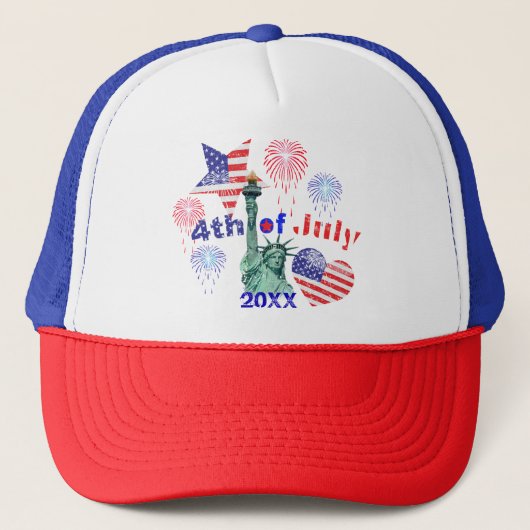 4 juli trucker pet (Voorkant)