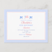 4 juli Uitnodiging Briefkaart Maat (Voorkant)