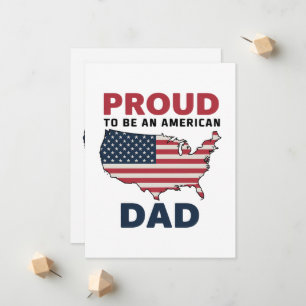 4 juli Vaderdag Patriotisch Aankondiging