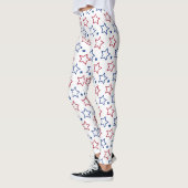 4 juli Verenigde Staten Onafhankelijkheidsdag Blau Leggings (Links)