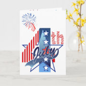 4 juli verjaardag van Sharon Kaart (Gele Bloem)