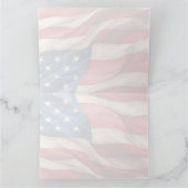 4 juli – Vier het met de Amerikaanse vlag Kaart (Binnen)