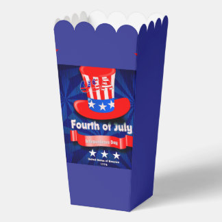 4 juli vieren we de Vrijheidspartij Bedankdoosjes