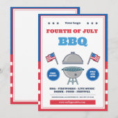 4 juli-viering, Onafhankelijkheidsdag  Kaart (Voorkant / Achterkant)