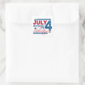 4 JULI Viering stickers (Tas)