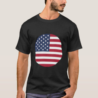 4 juli Vlag van de VS Amerikaanse Patriottische Mi T-shirt
