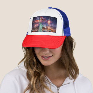 4 juli VS 250e Statue of Liberty Raket Trucker Pet