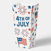 4 juli 🇺🇸 | Vuurwerk, Verenigde Staten Vlag & St Bedankdoosjes (Voorkant)