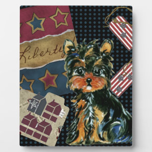 4 juli YORKIE POO Fotoplaat
