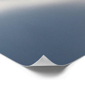 4 kerstballen in de sneeuw poster (Hoek)