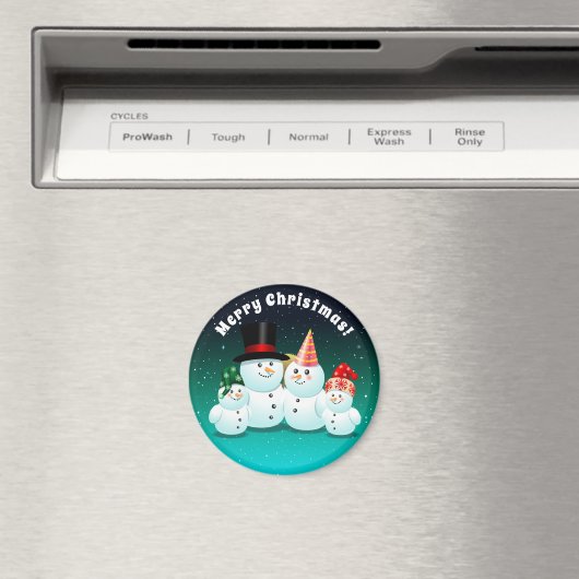 4 Kerstmannen Magneet (Insitu (Vaatwasser))