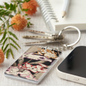 4 Kleine Monsters - Groep Sleutelhanger (Voorkant Rechts)