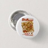 4 Kleine Monsters - Laten we het Huis in de steek Ronde Button 3,2 Cm (Voorkant /achterkant)