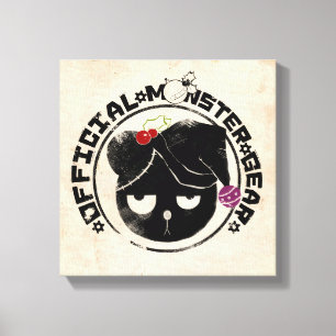 4 Kleine Monsters - Michael Holiday Logo 2 Canvas Afdruk