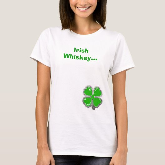 4 lc, Irish Whiskey... T-shirt (Voorkant)