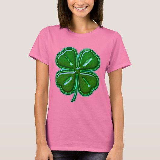 4 Leaf Clover 6 T-Shirt (Voorkant)