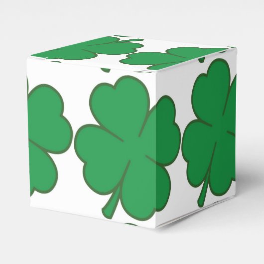 4 Leaf Clover Bedankdoosjes (Voorkant Zijde)