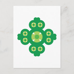 4 Leaf Clover Briefkaart