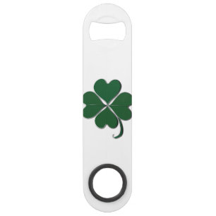 4 Leaf Clover St. Patrick's Day Speed Flessenopener