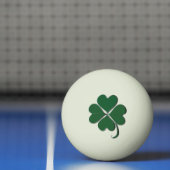 4 Leaf Shamrock Glow in the Dark Pingpongballen (Net)