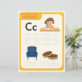 4 Learn To Spell Letter C Teacher Home Schooling (Staand voorkant)