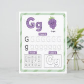 4 Learn To Spell Letter G Teacher Home Schooling (Staand voorkant)