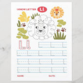 4 Learn To Spell Letter L Teacher Home Schooling (Voorkant)