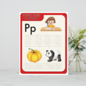 4 Learn To Spell Letter P Teacher Home Schooling (Staand voorkant)