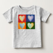 4 Liefde Kunst Aangepaste Shirten (Voorkant)