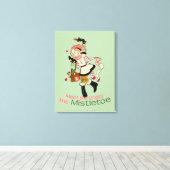 4 Little Monsters - Nessa Holiday Canvas Afdruk (Insitu (Houten vloer))