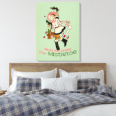 4 Little Monsters - Nessa Holiday Canvas Afdruk (Insitu (Slaapkamer))