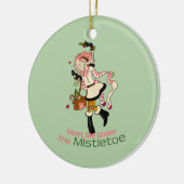 4 Little Monsters - Nessa Holiday Keramisch Ornament (Links)