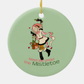 4 Little Monsters - Nessa Holiday Keramisch Ornament (Achterkant)
