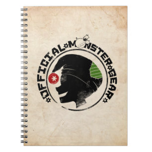 4 Little Monsters - Nigel Holiday Logo 2 Notitieboek