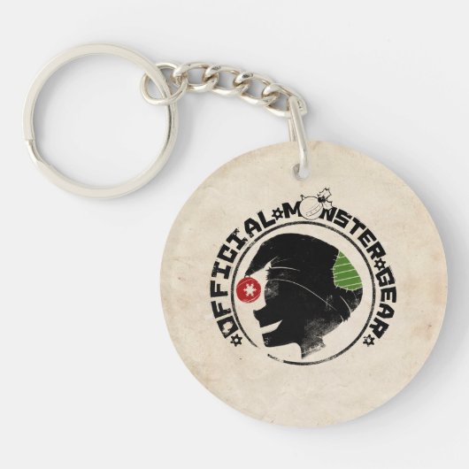 4 Little Monsters - Nigel Holiday Logo 2 Sleutelhanger (Voorkant)