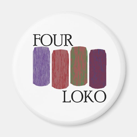 4 Magnet inspiré par Loko (Devant)