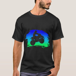 4 Mannen met wielrennen voor Quad Bike ATV Riding T-shirt
