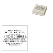 4 maten rubberstempel Postadres, Postzegel Rubberstempel (Gestempeld)