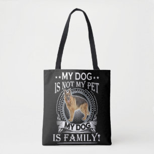 4 Mijn hond is niet mijn huisdier Mijn hond is fam Draagtas