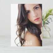 4 Modèle photo Modèle blanc de la carte à capuchon (Debout devant)