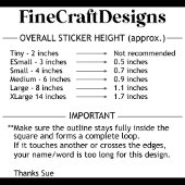 4 Modern Custom Name Laptop Stickers Set Pink