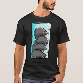 4 Mol Per Liter Scheikunde Wetenschap Grap familie T-shirt