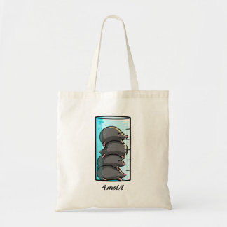 4 Moles per liter Chemistry Science Joke Tote Bag