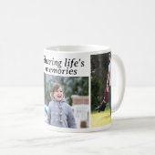 4 Mug de café photo personnalisable (Devant droit)